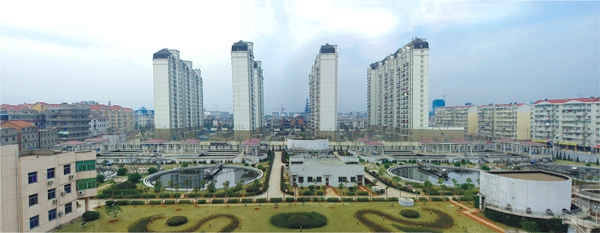 江西最大污水處理廠——南昌朝陽(yáng)污水處理廠二期工程（省、市優(yōu)良工程，獲滕王閣杯）